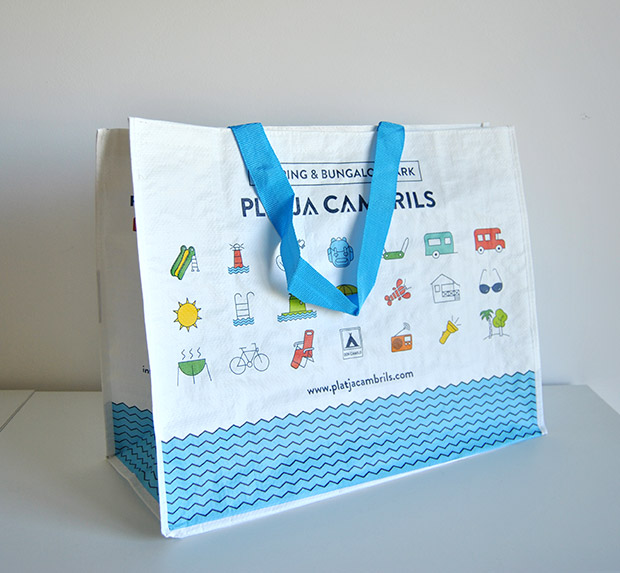 Bolsas de rafia personalizadas