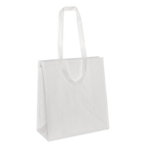 Bolsa de rafia isotermica para supermercados.