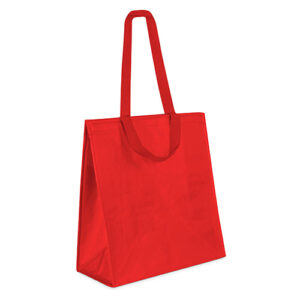 Bolsa de rafia isotermica para supermercados.